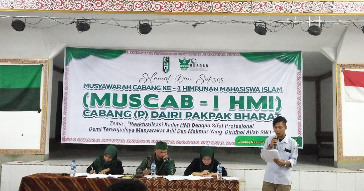 HMI pemkot kaur selatan Gelar Musyawarah Cabang